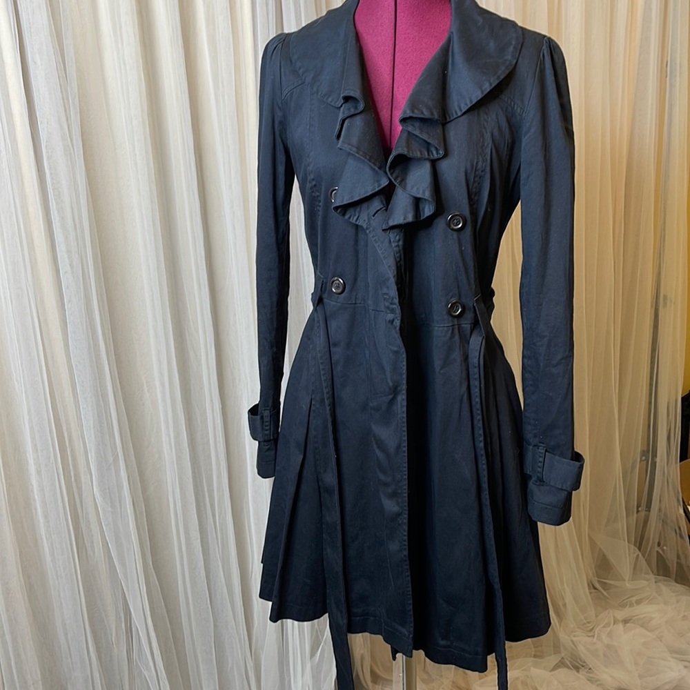 Elle Black PeaCoat Size 2